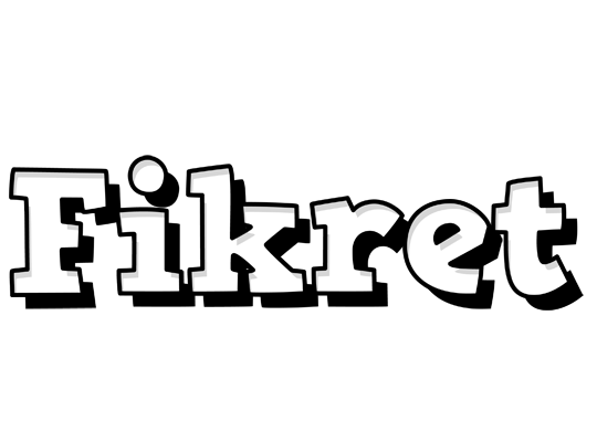 Fikret snowing logo