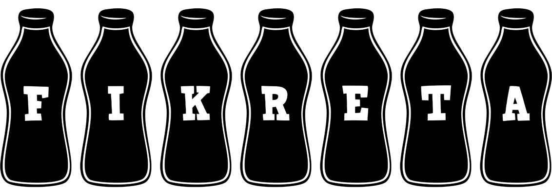 Fikreta bottle logo