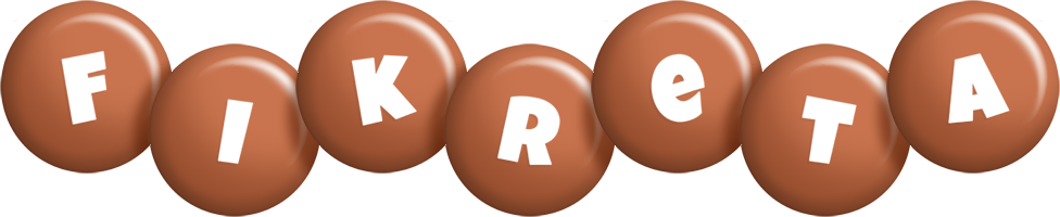 Fikreta candy-brown logo