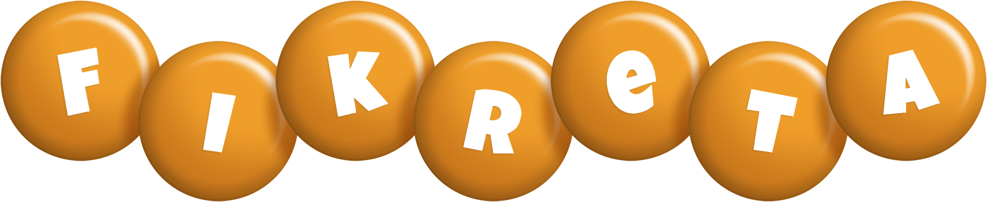 Fikreta candy-orange logo