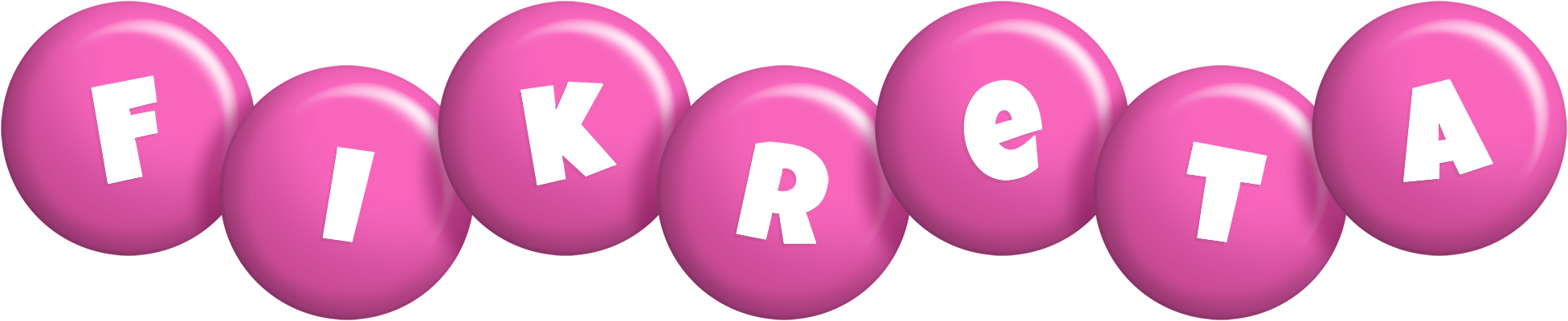 Fikreta candy-pink logo