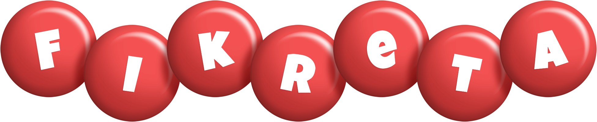 Fikreta candy-red logo