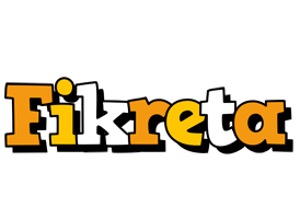 Fikreta cartoon logo