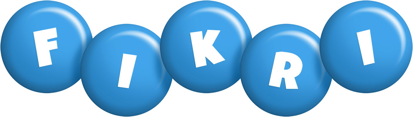 Fikri candy-blue logo