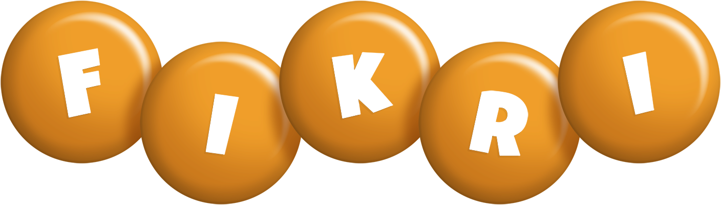 Fikri candy-orange logo
