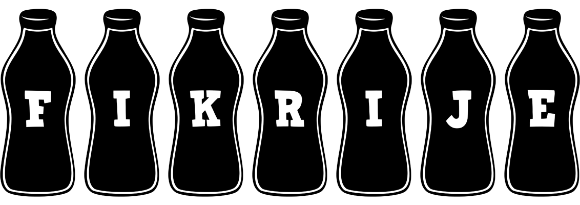 Fikrije bottle logo