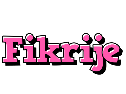 Fikrije girlish logo