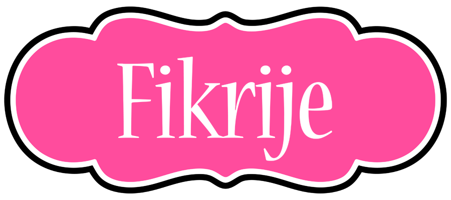 Fikrije invitation logo