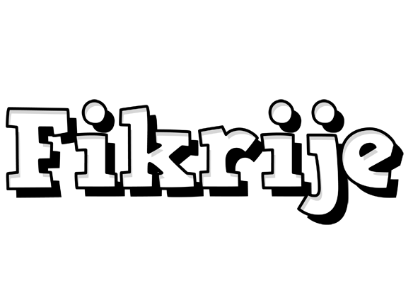 Fikrije snowing logo