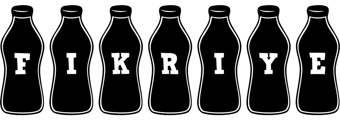 Fikriye bottle logo