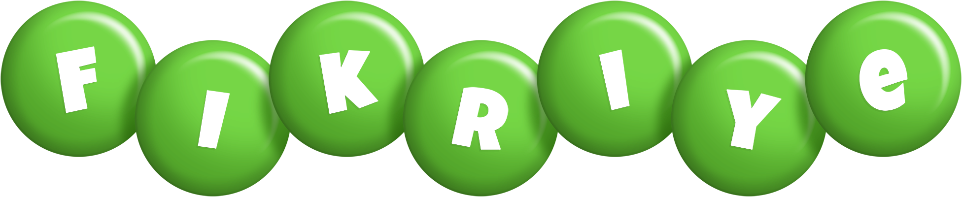 Fikriye candy-green logo