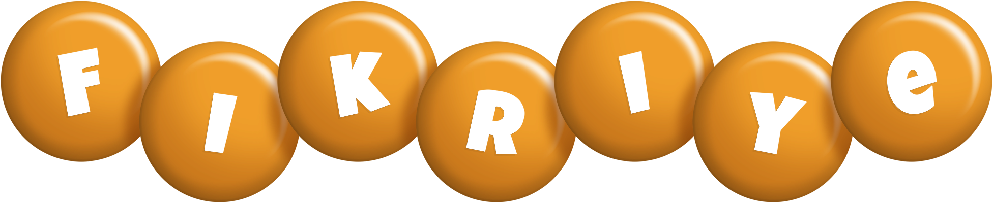 Fikriye candy-orange logo