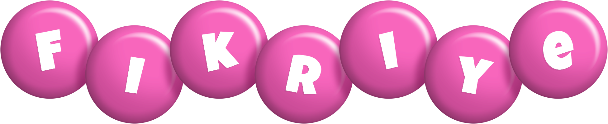 Fikriye candy-pink logo