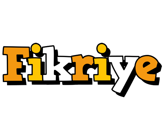 Fikriye cartoon logo