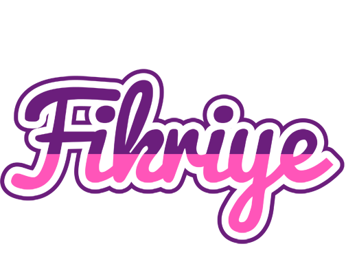Fikriye cheerful logo
