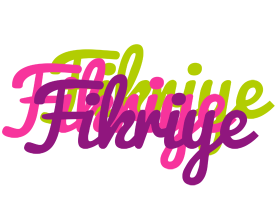 Fikriye flowers logo