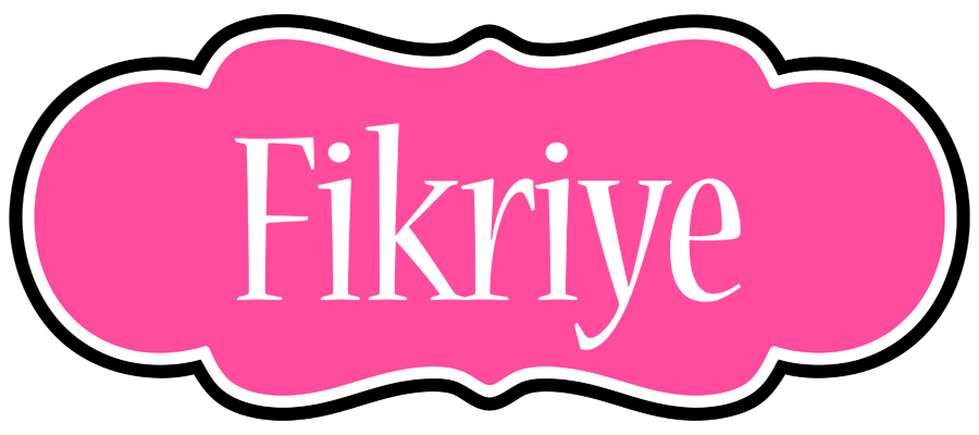 Fikriye invitation logo