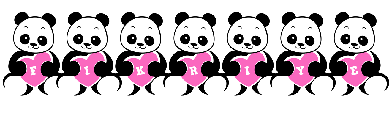 Fikriye love-panda logo
