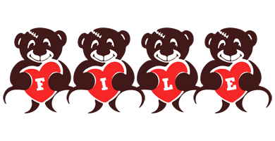 File bear logo