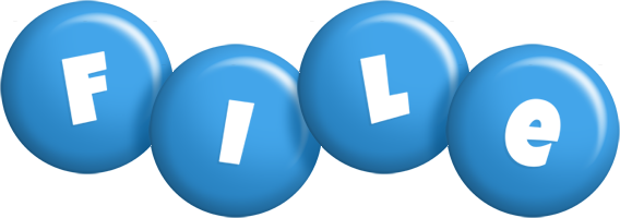 File candy-blue logo