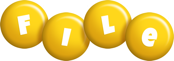 File candy-yellow logo