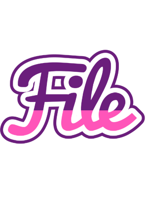 File cheerful logo