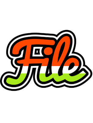 File exotic logo