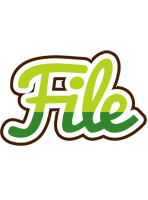 File golfing logo