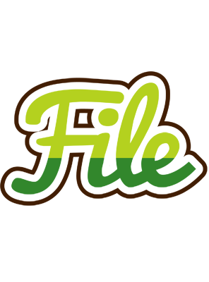File golfing logo