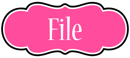 File invitation logo