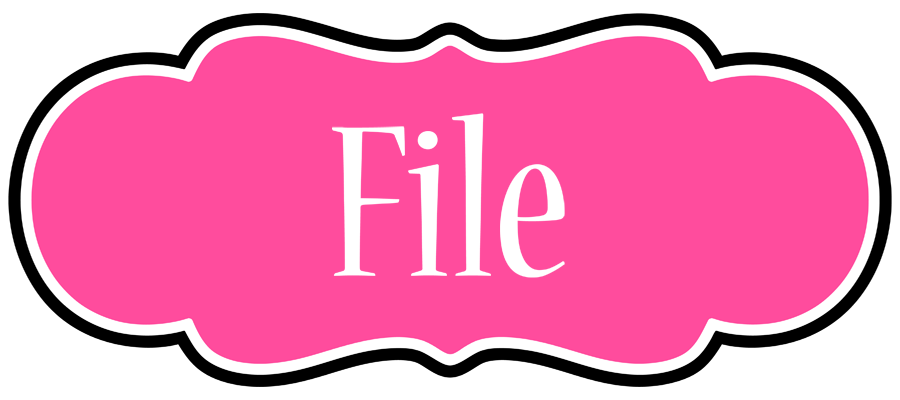 File invitation logo