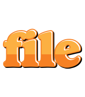 File orange logo
