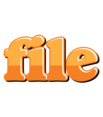 File orange logo