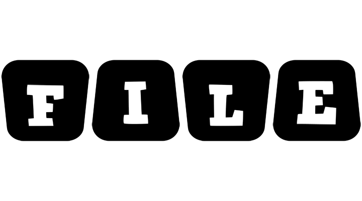 File racing logo