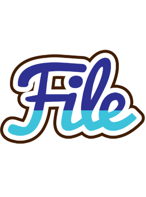 File raining logo