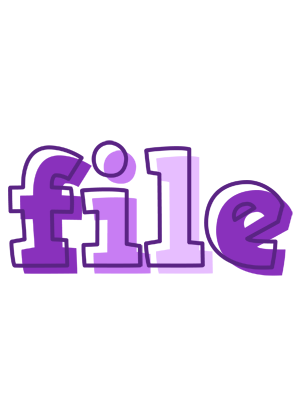 File sensual logo