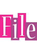 File whine logo