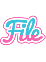 File woman logo