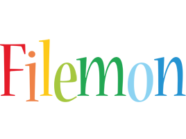 Filemon birthday logo
