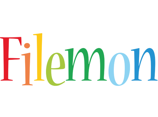 Filemon birthday logo