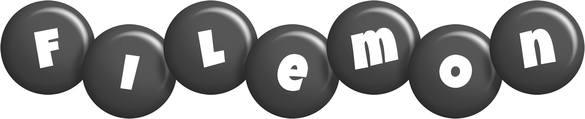 Filemon candy-black logo
