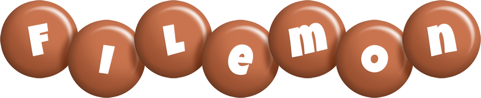 Filemon candy-brown logo