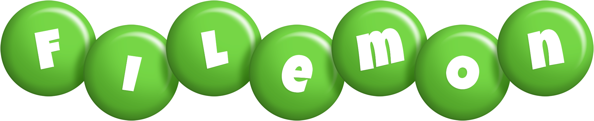 Filemon candy-green logo