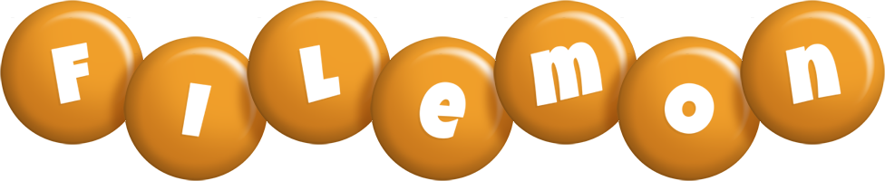 Filemon candy-orange logo