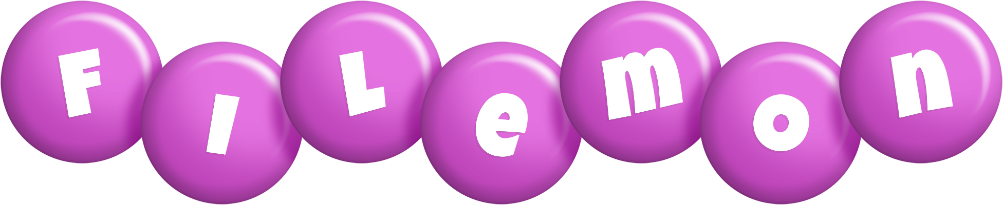 Filemon candy-purple logo