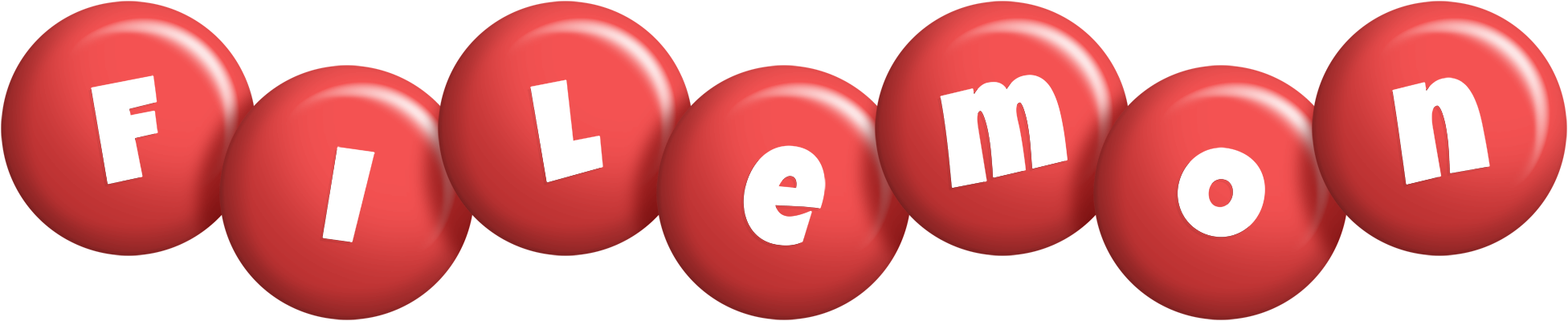 Filemon candy-red logo