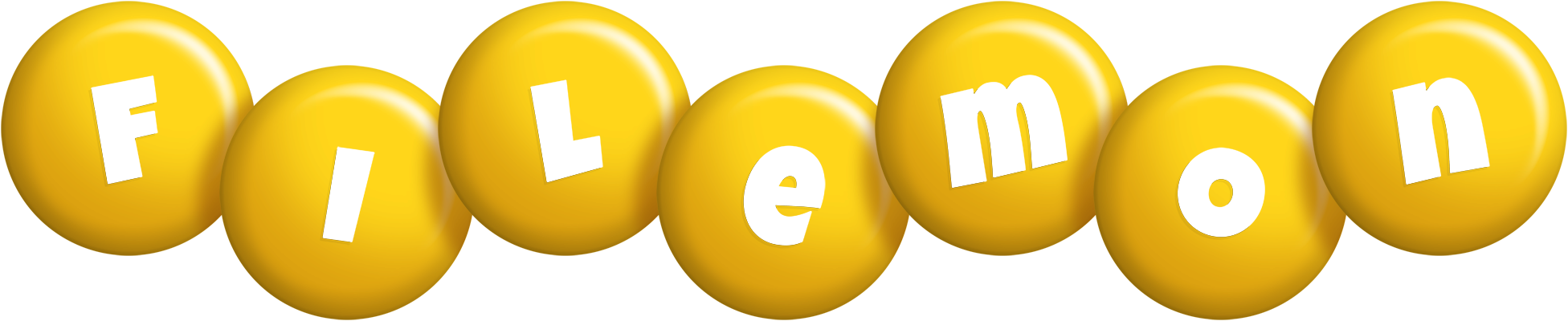 Filemon candy-yellow logo