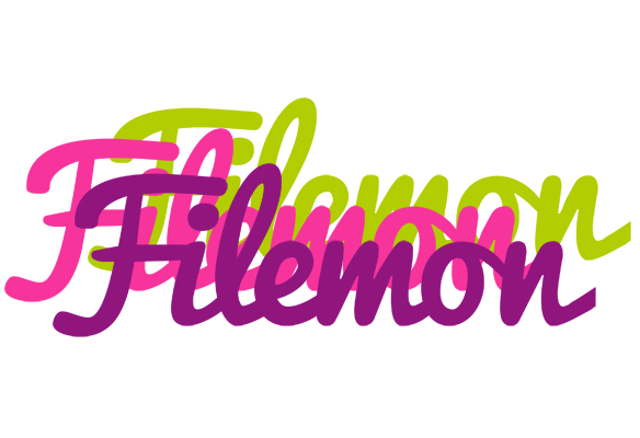 Filemon flowers logo