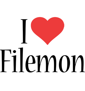 Filemon i-love logo