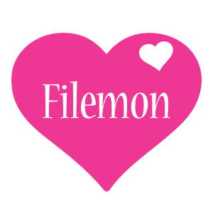 Filemon love-heart logo